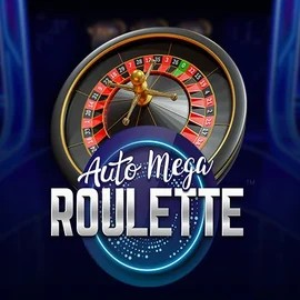 Auto Mega Roulette slot logo by Pragmatic Play at 888 Casino