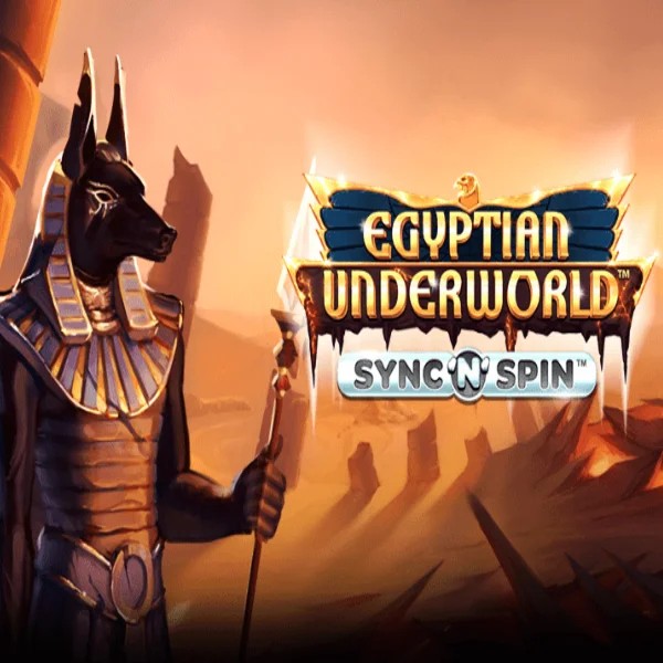 Egyptian Underworld logo by Greentube at 888 Casino