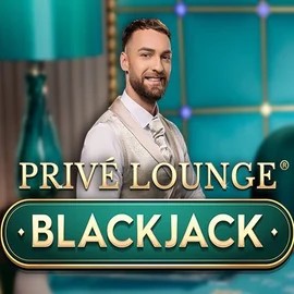Official Live Casino logo: Privé Lounge Blackjack by Pragmatic Play at 888 Casino