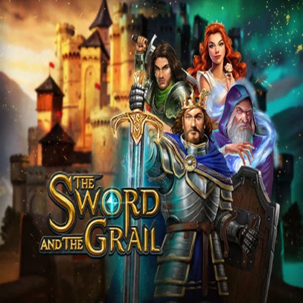 The Sword and the Grail slot icon by Play'n GO, available at 888 Casino